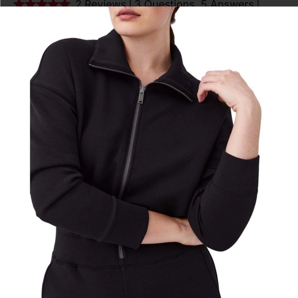 SPANX Classic Black Jumpsuit - Picture 3 of 5